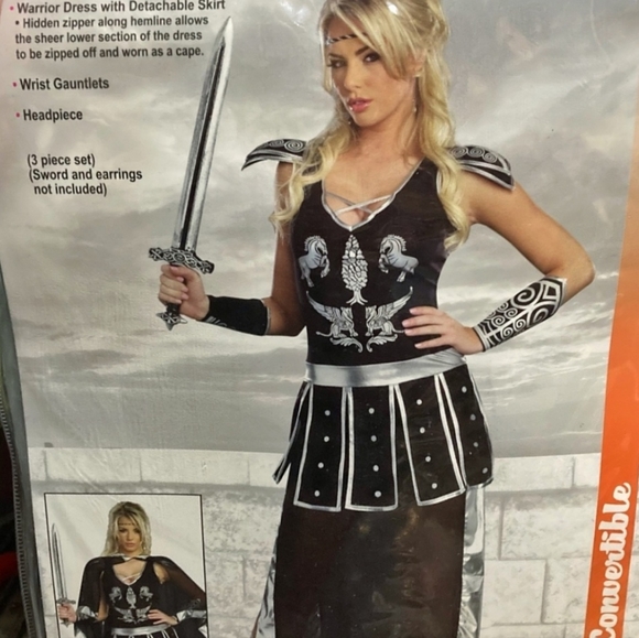 🆕️NWT Adult Costume Glorious Gladiator (Convertible) - Picture 2 of 10